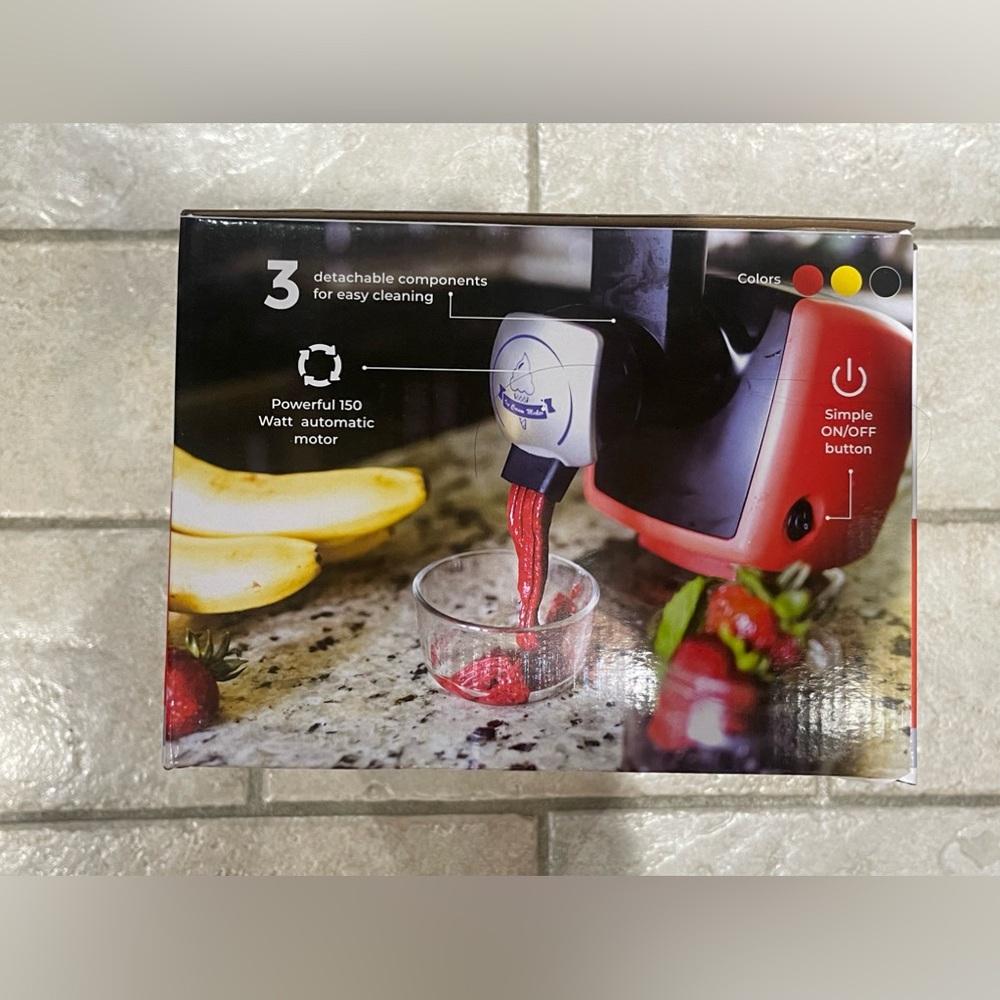 Uber Sorbet Maker